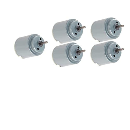 3-6V 5000RPM DC Micro Motor 140 Mini Motor Electric Motor Round Shaft for RC Boat Airplane Toys Model DIY Hobby - (5 PCS) - style: 140 DC Motor