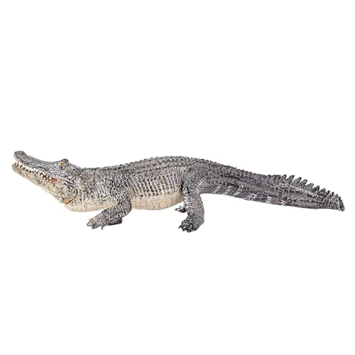 MOJO - Alligator | Moving Jaw Feature | Hand-Painted Toy Figure | Wildlife Collection | True to Life & Highly Detailed | Designed in UK