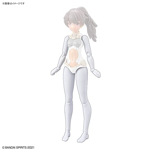 Bandai Hobby - 30 Minute Sisters - #12 Option Body Parts Arm & Leg Parts [White/Black], Bandai Spirits 30 MS Model Kit