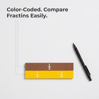 Magnetic Fraction Tiles, 3 Sets, EVA Foam