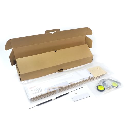 Balsa Wood Airplane Kits T05 Vogee-08 Training Plane, 32" Wingspan Laser Cut Unassembled Flying Model Aircraft to Build, DIY RC Airplane Kit for Adults (KIT Only) - color: Kit Only