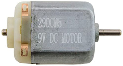 2 Pack 9V DC Motor 8,500 RPM (1" x 0.8" x 0.6") - EX ELECTRONIX EXPRESS