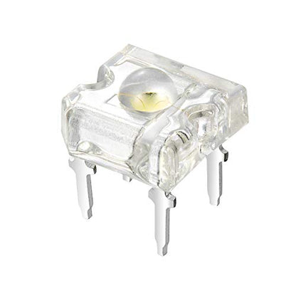 CHANZON 100 pcs 3mm Piranha Superflux White LED Diode Lights (DC 3V 20mA) - color: A) White (100pcs)