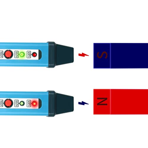 Magnetic Polarity Tester Magnet Pole Detector Magnets North and South Poles Tester