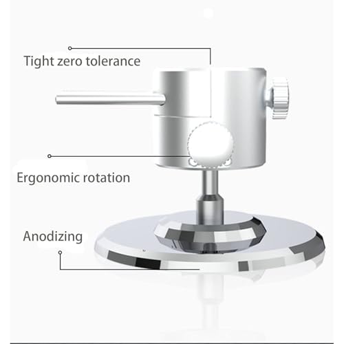 2.5 Inch Mini Vise with 360 Degree Swivel Base Aluminum Alloy Tabletop Vise for Jewelry Watch & DIY