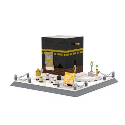 Oichy Mecca Kaaba Micro Building Blocks Set Landmark Architecture Model Kit - color: Mecca Kaaba Set