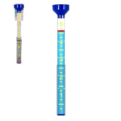 Headwind EZRead 26” Giant Professional Outdoor rain Gauge, USA Made Heavy Duty All Weather Freeze Proof mountable with Float, Dark Blue (820-0020) - color: blue, size: 26-Inch