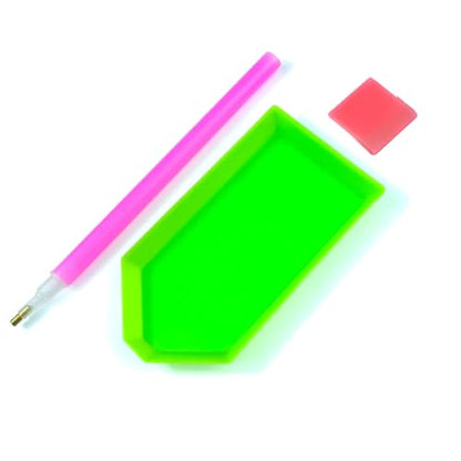 BinarySky 27 PCS Diamond Painting Tools Set - color: Green-27