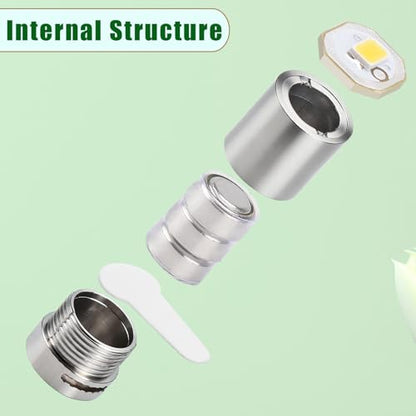 Mini Led Lights 10pc Small Led Lights Battery Powered Tiny Light Warm White - color: Warm White