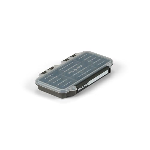 Plano StowAway 3500 Stow Tackle Box, with Corrosion-Preventive Rustricor, Single Latch Design, Transparent DuraView Lid, Stackable Storage for Fishing Bait, Lures and Gear - size: 3500, style: New Model