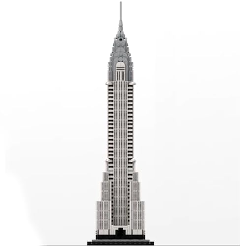 1:800 New York Chry - Building Blocks,1207 PCS MOC Model for Adults - color: Chry City