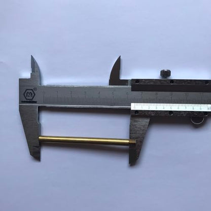 Music Box Spare Part Brass 6.50 cm Long Extension Rod for Music Box Winding up Key Size M3.5 - color: (4) 6.50 Cm Extension Rod
