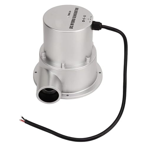 Hydro Generator, Permanent Magnet Water Turbine Generator, Magnet Brushless Motor, 12V Battery Charging Hydroelectric Generator (100W)