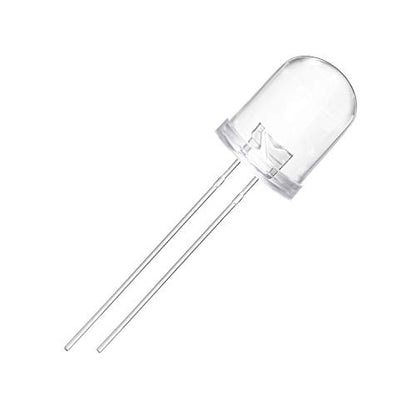 CHANZON 10 pcs 10mm Infrared Ray IR 850nm Emitter LED Diode Lights(DC 1.4V-1.6V 20mA)