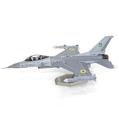 Metal Earth F-16 Fighting Falcon Ukrainian Air Force 3D Metal Model Kit Fascinations