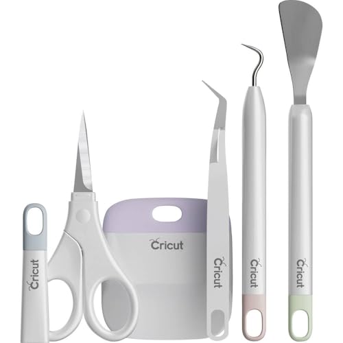 Cricut Basic Set, Cricut Colors/With Vinyl Weeder, Scraper, Vinyl Tweezer, Multicolor (2006695) - color: Multicolor