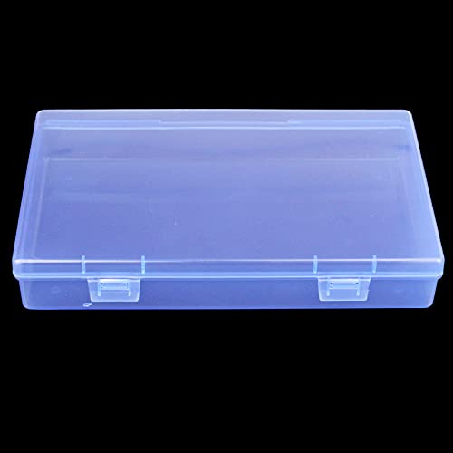 Goodma Rectangular Plastic Storage Boxes, Blue, 7.1 x 4.3 x 1.2 inch - color: Blue, size: 7.1 x 4.3 x 1.2 in