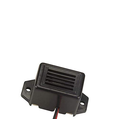 5PCS Mini Buzzers with Leads - 12V 400Hz Morse Code Mechanical Electronic Components