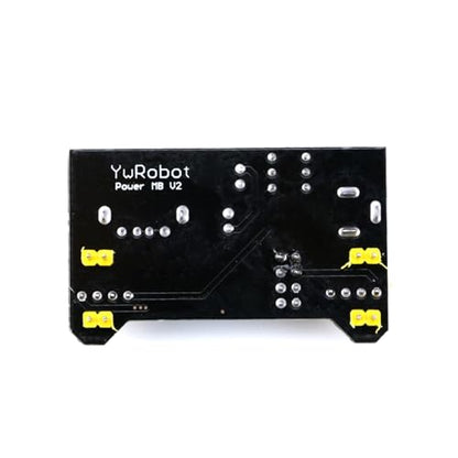 5 Pack 3.3V 5V Power Supply Module for MB102 102 Prototype Breadboard DC 6.5-12V USB Module