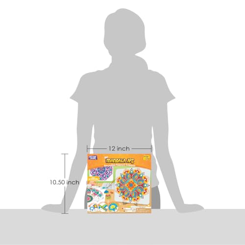 Imagimake Mandala Art Kit, 12 Creative Activities for Kids Ages 8+ - style: Mandala Art Kit