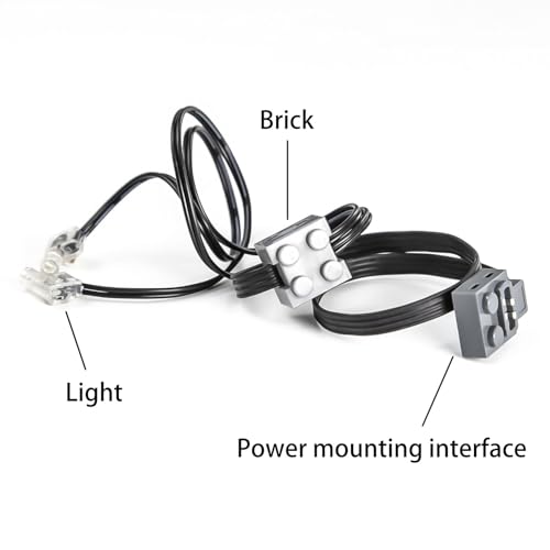15 Pcs Motor Set Power Functions with Toolkits Wide Compatibility