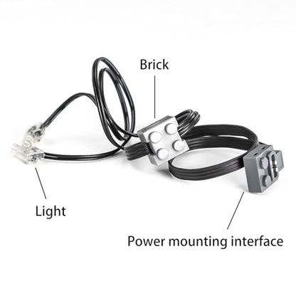 15 Pcs Motor Set Power Functions with Toolkits Wide Compatibility