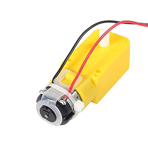 8pcs TT Motor Dual DC 3-6V Gearbox Motor 200RPM Ratio 1:48 Shaft Motor with 2.54mm Wire for Arduino DIY Smart Car Robot