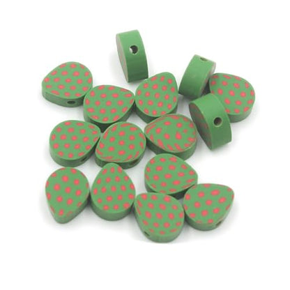 100 Pcs Easter Egg Polymer Clay Beads Mixed Heishi Spacer Beads Supplies for DIY Bracelet Earring Necklace Jewelry Making - color: Egg