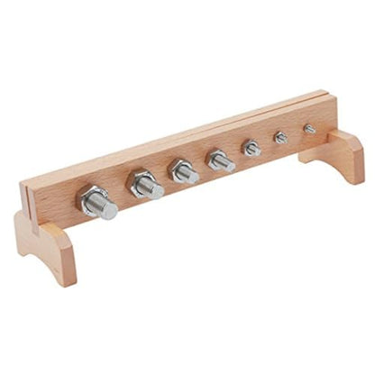 DANNI Montessori Children Life Skill Educational Toys Kids Wood Screw Bolts And Nuts Preschool Learning Training Teaching Aids