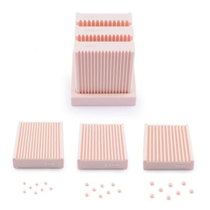 Mini Polymer Clay Bead Maker（2&2.5&3mm）, Clay Beads Roller Bead Shaping Tool Clay Molds for Jewelry Making DIY Bracelet Necklace Craft - color: 2-3mm