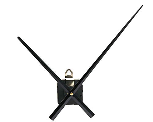 TIKROUND Youngtown 12888 High Torque Quartz Clock Movement Replacement Parts with 312 mm/ 12.3 Inch Long Spade Hands - size: Total minute hand length 12.3 inch