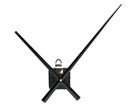 TIKROUND Youngtown 12888 High Torque Quartz Clock Movement Replacement Parts with 312 mm/ 12.3 Inch Long Spade Hands - size: Total minute hand length 12.3 inch