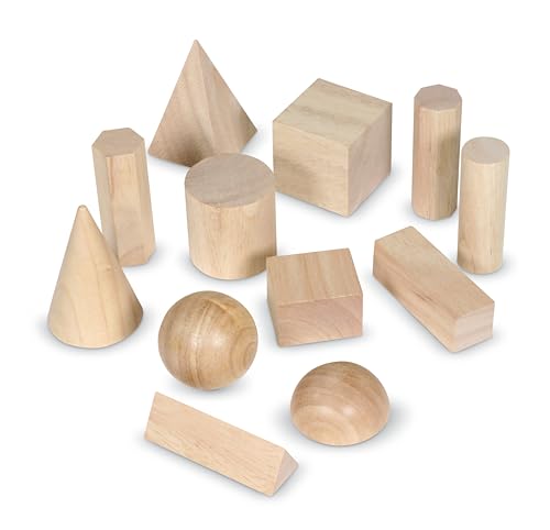 Learning Resources Wooden Geometric Solids