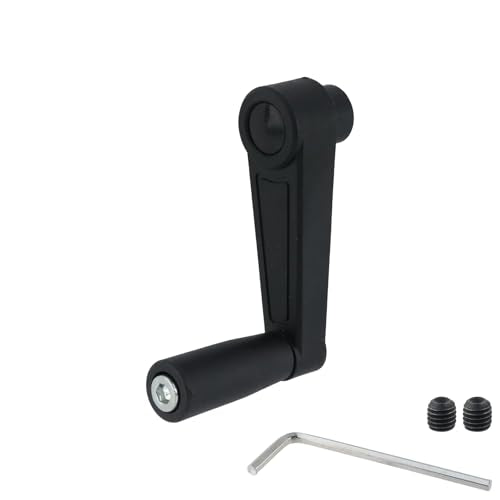 1 Set 4.13 Inch Nylon Crank Handle for Industrial Machinery - style: HD-10mm/1 Set