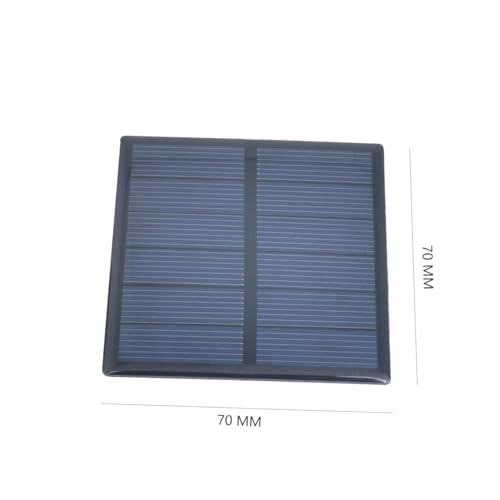 10pcs 3V 210mA Mini Solar Panel Epoxy Polycrystalline Solar Cell Panel 70mm x 70mm/2.76" x 2.76" for Solars Power Cells DIY Solar Materials Photovoltaic Cells Solar DIY System Kits