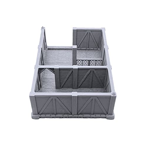 Ulvheim Merchant House - Stable by Terrain4Print, 3D Printed Tabletop RPG Scenery and Wargame Terrain for 28mm Miniatures