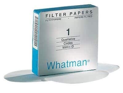 Whatman Qualitative Filter Papers; 24 cm Dia; Pore Size, 11 µ; 100/box - size: Dia. cm 24 - Pore um 11