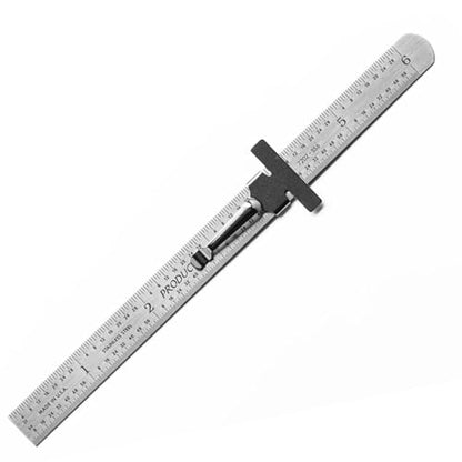 PEC Tools 6" Machinist Pocket Rule, Made in USA - color: Decimal Equivalent Chart, size: 1