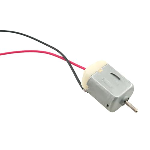 10PCS Miniature DC Motors 130 Motor Mini DC 3V Motor with 10cm Copper Wire Suitable for Small Automated Power Devices Such as Toothbrushes Electric Shavers Juicers - size: Normal Wire 130Motor