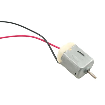 10PCS Miniature DC Motors 130 Motor Mini DC 3V Motor with 10cm Copper Wire Suitable for Small Automated Power Devices Such as Toothbrushes Electric Shavers Juicers - size: Normal Wire 130Motor