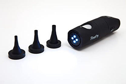 Firefly DE550 Wireless Digital Video Otoscope/Earscope for Audiology, Pediatrics, and Primary Care. F.D.A. and C.E. Certified.