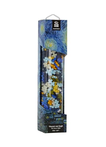 PLUS PLUS Inspired, Van Gogh Starry Night - Art History Building Set 350 pc - color: Van Gogh, Starry Night