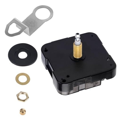 Quartz Clock 12888 Movement Replacement Set, Wall Clocks Mechanism Battery Operated Repair Parts Kit for Wall Clock Without Second Hand Motor Repair Parts - size: Thread length 39/64 inches
