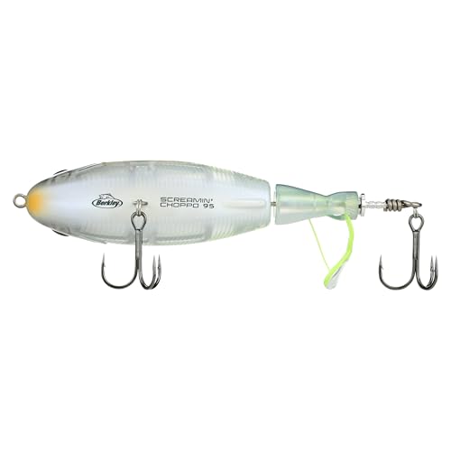 Berkley Screamin' Choppo - color: Ghost Sexy Shad, size: 3 3/4 in - 3/4 oz