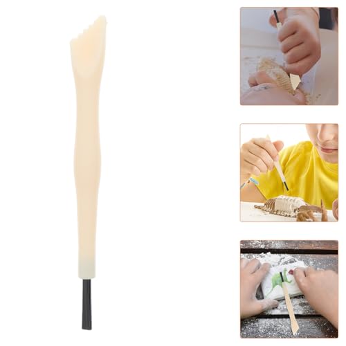 BESPORTBLE Kids Digging Tools 3.54in Lightweight Dual-Ended Brush and Chisel Excavation Kit for Kids Ages 4-8 Stem Science Archaeology Learning Toy for Dinosaur Digging and Practical Skills