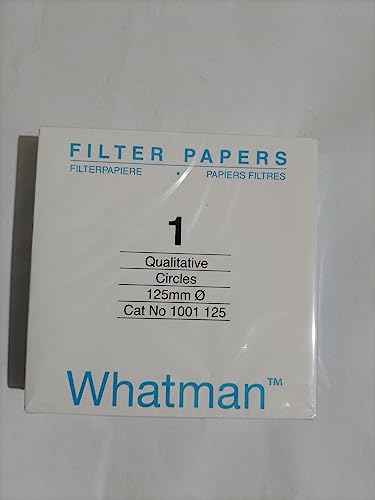 Whatman Qualitative Filter Papers; 12.5 cm Dia; Pore Size, 11 µ; 100/box - size: Dia. cm 12.5 - Pore um 11