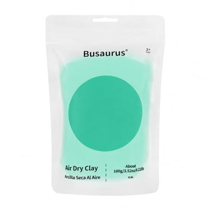 100g Bluegreen/Turquoise Color Air Dry Foam Clay for Kids & Adults - color: BlueGreen
