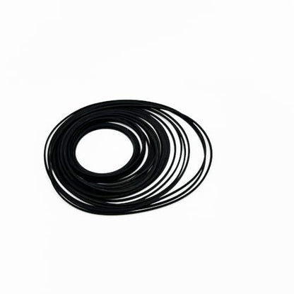 70PCS Pulley Belts Engine Drive Belt Rubber Transmission Belt for RC Car Robot DIY Model Toy Accessories (70PCS Mix Color) - style: 70PCS Mix Color