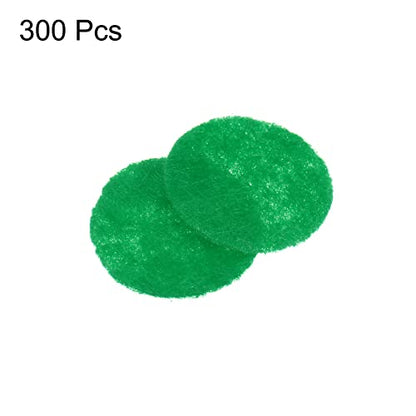 HARFINGTON 300pcs Round Felt Circles, 15mm 5/8" Pre Cut Felt Craft Pads Non-Woven Mini Felt Fabric Circles for DIY Sewing Handcraft Cut Projects Craft Finishing, Green - color: Green, size: 15mm