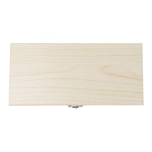 Biology Glass Prepared Microscope Slides Specimens Wooden Slide Storage Box Case